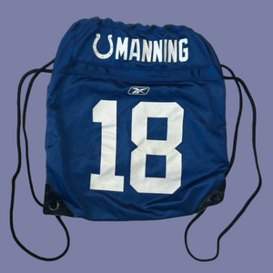 Peyton Manning Indianapolis Colts Reebok Drawstring Backpack